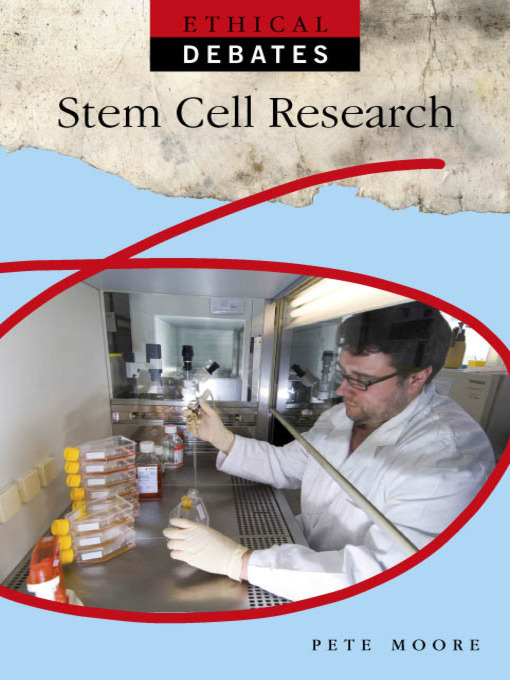 Title details for Stem Cell Research by Pete Moore - Available